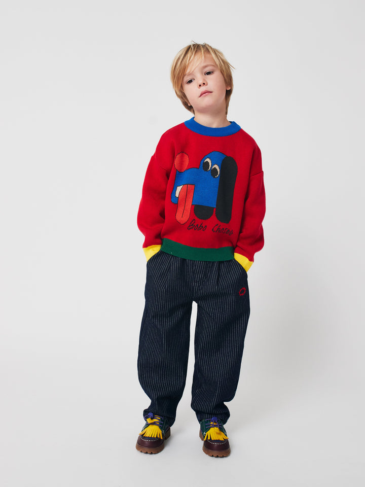 Doggy Mate jacquard knit