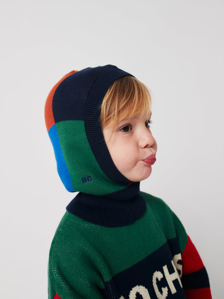 Multicolor Tiles balaclava