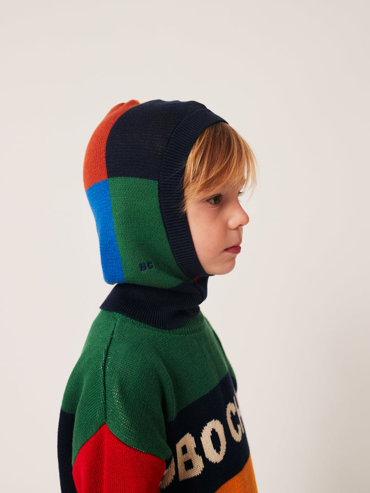 Multicolor Tiles balaclava