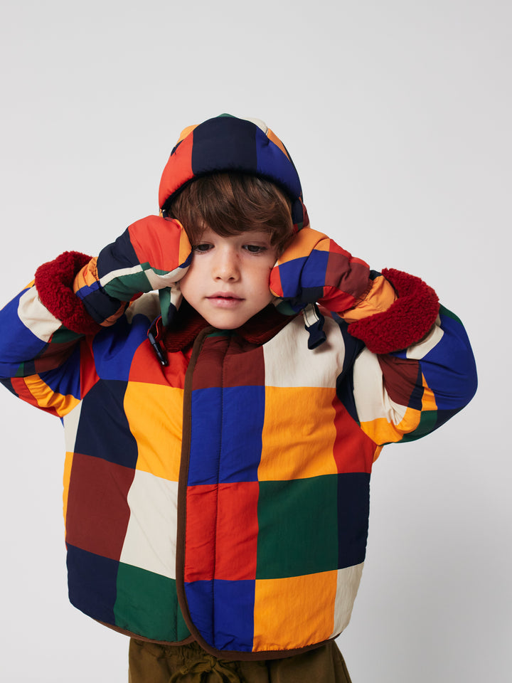 Multicolor Tiles mittens