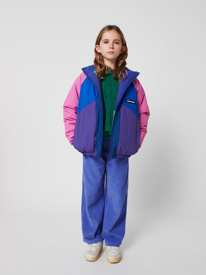 Lucky Clover all over reversible anorak