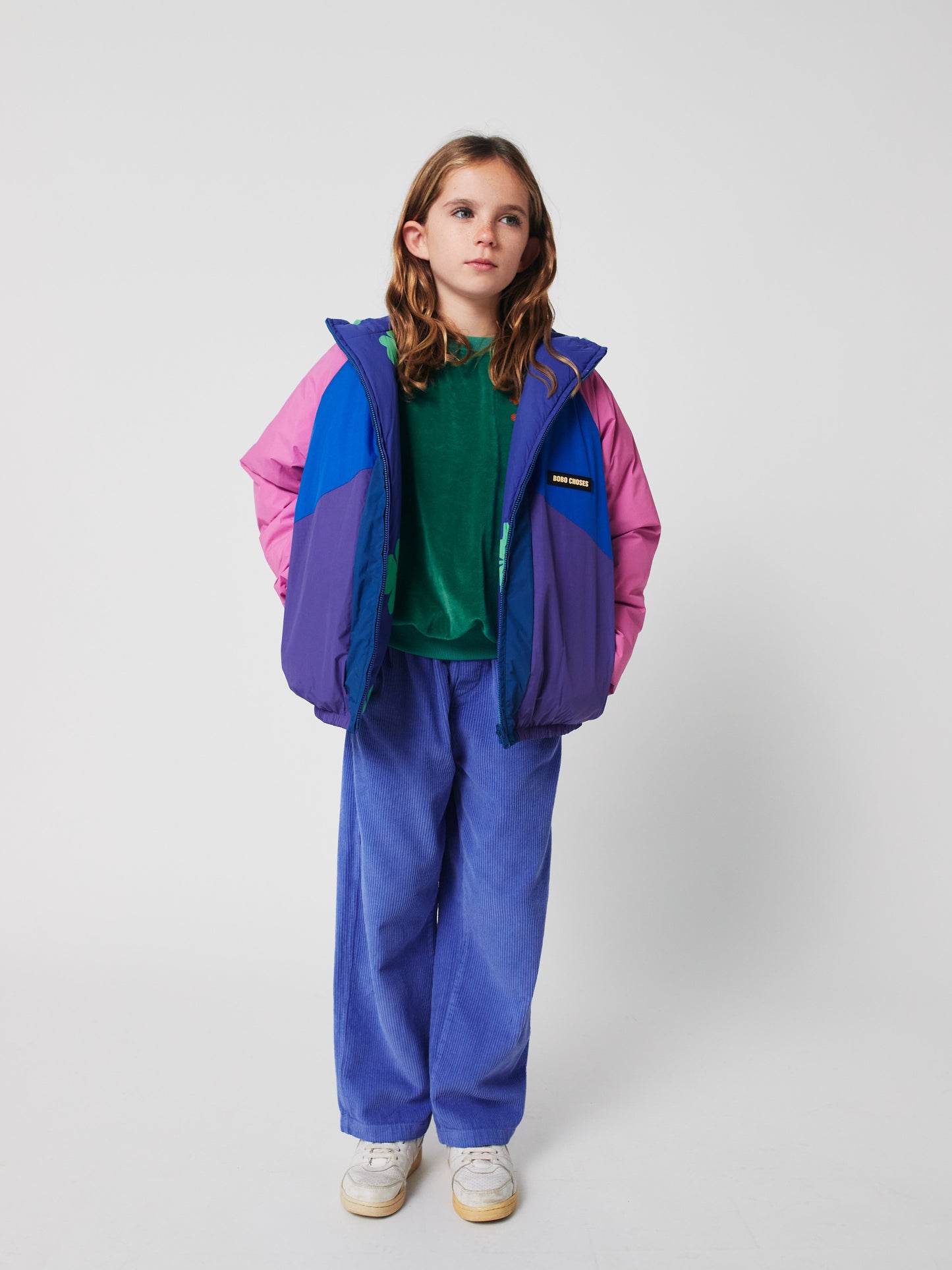 Lucky Clover all over reversible anorak