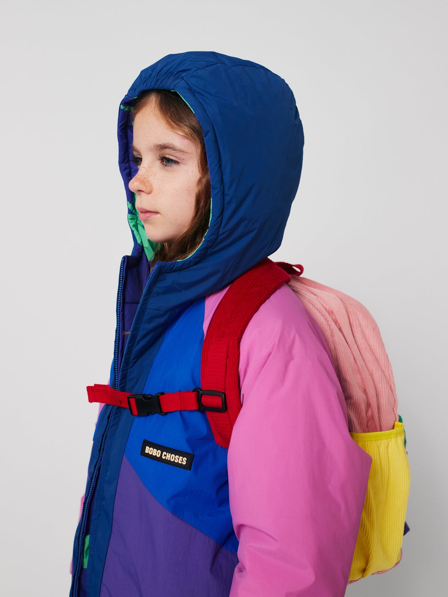 Lucky Clover all over reversible anorak