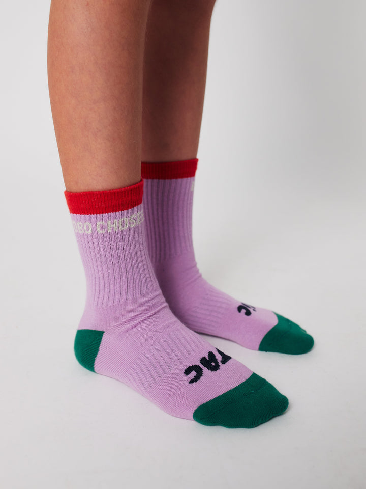 Tic Tac Toe short socks