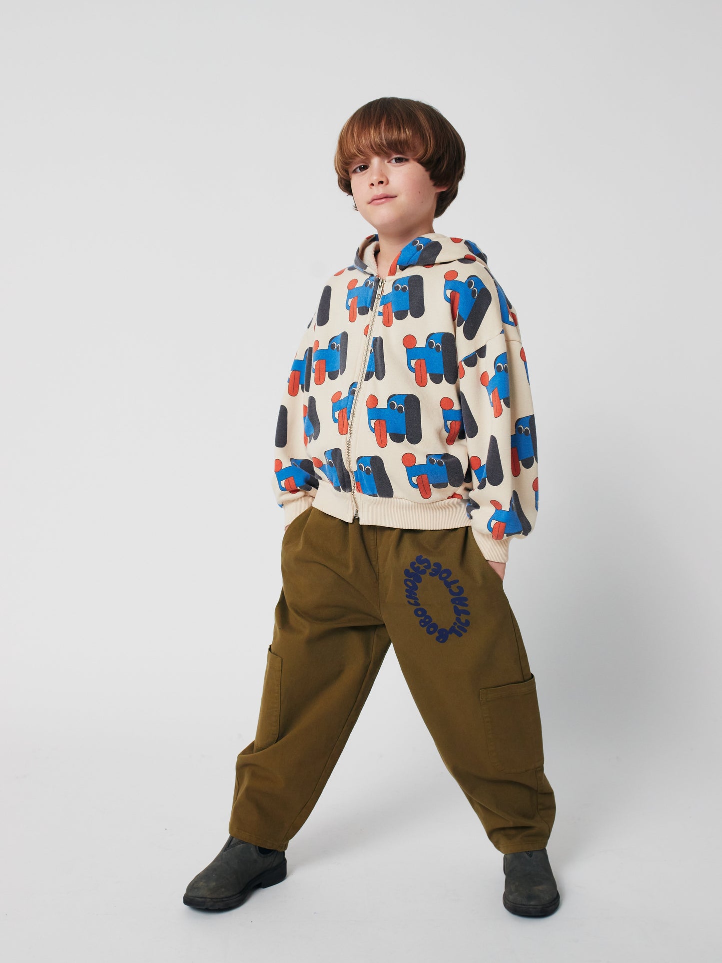 Tic Tac Toe woven cargo pants