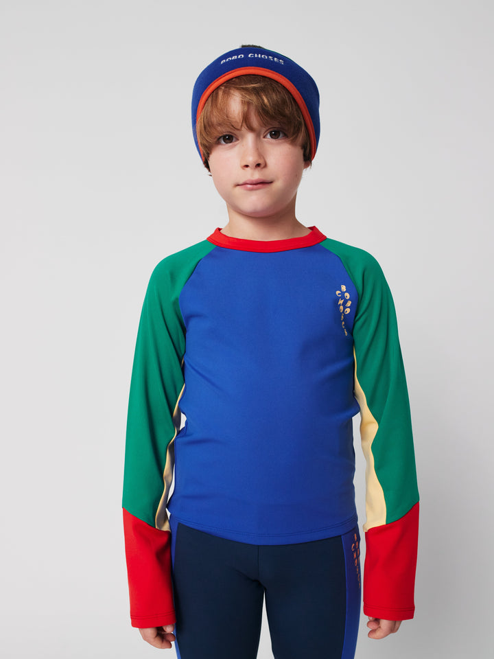 Color Block sporty T-shirt