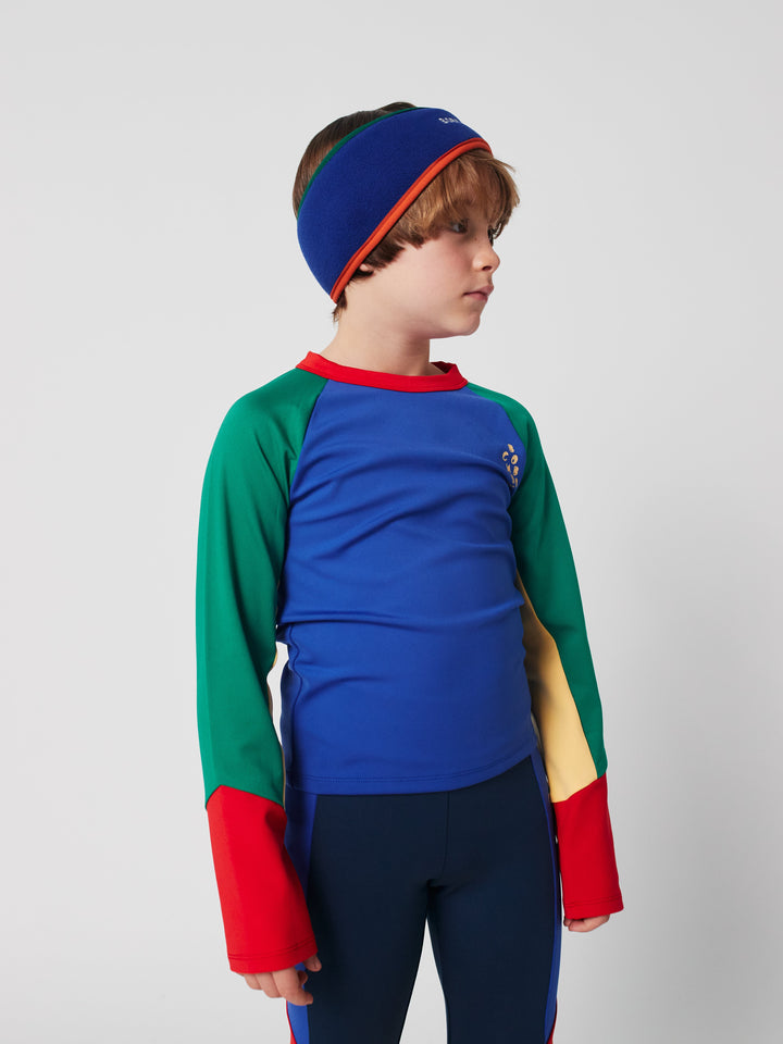 Color Block sporty T-shirt