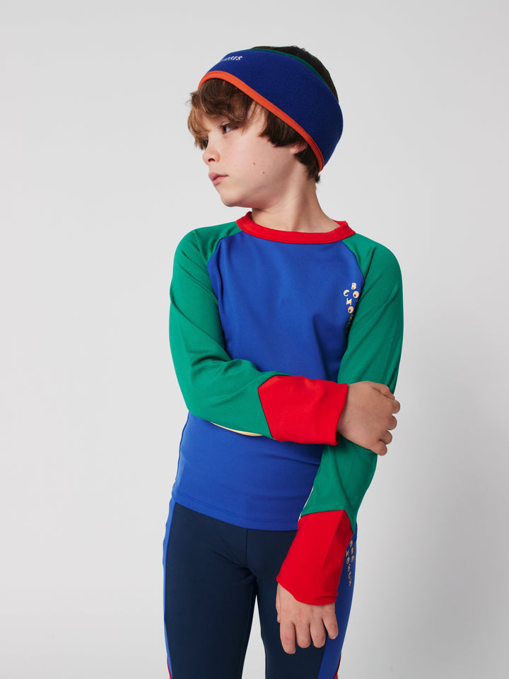 Color Block sporty T-shirt