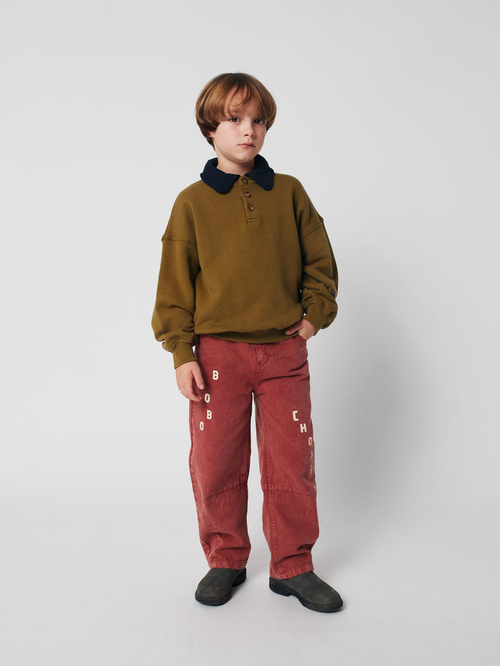 Bobo Choses polo sweatshirt