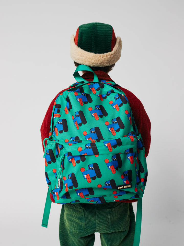 Doggy Mate all over school bag