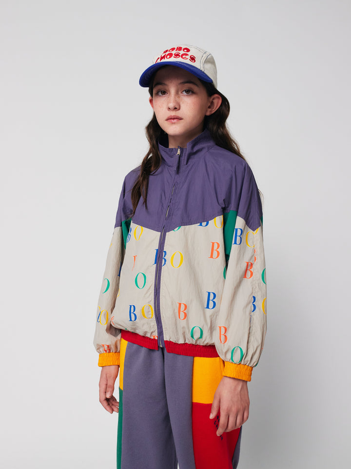 Multicolor Bobo all over tracksuit jacket