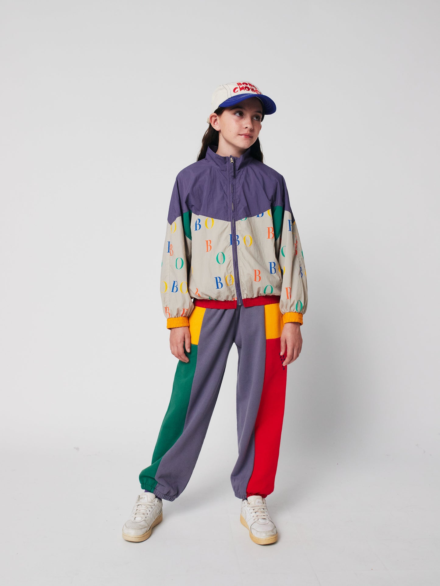 Multicolor Bobo all over tracksuit jacket