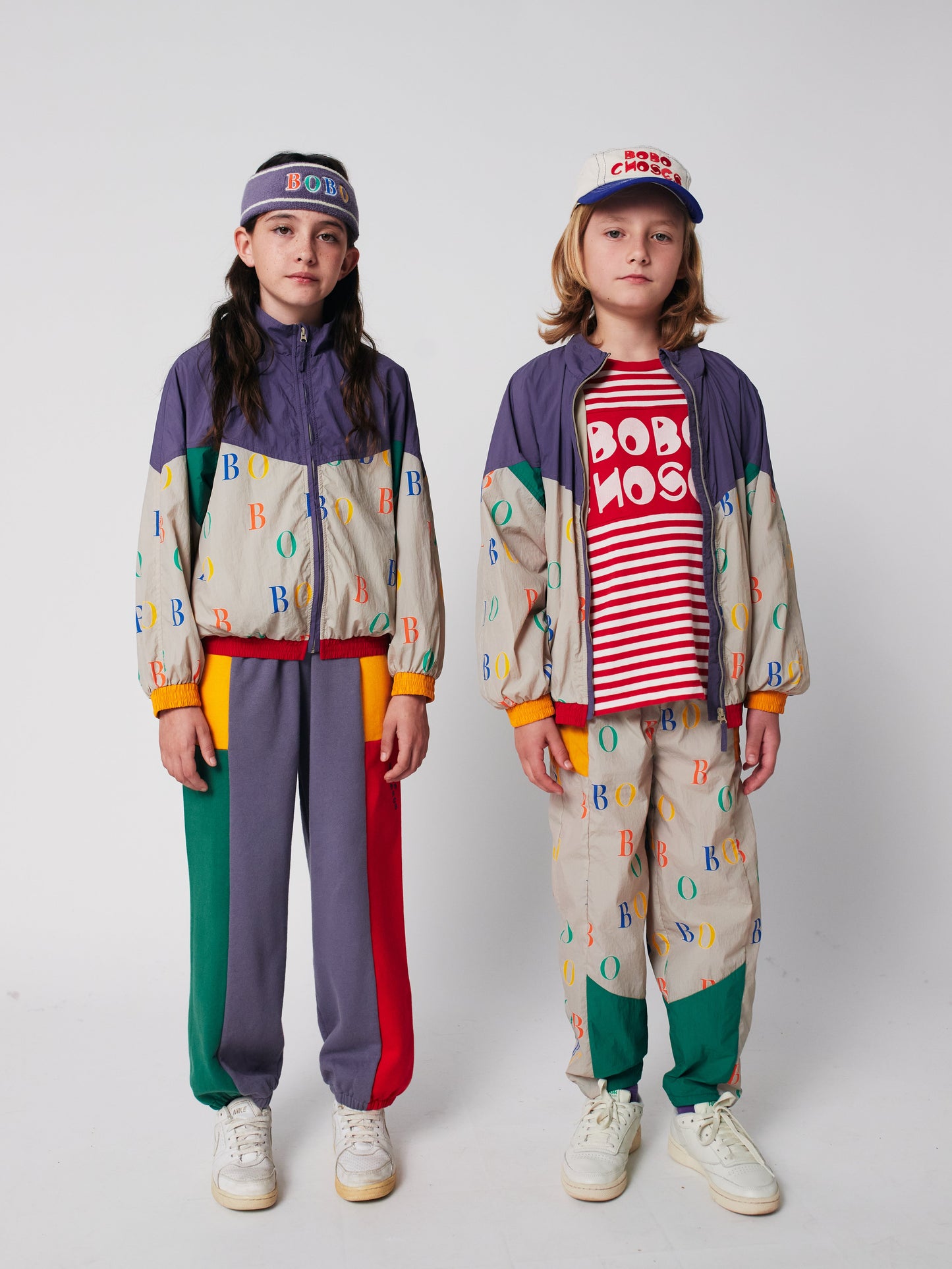 Multicolor Bobo all over tracksuit pants