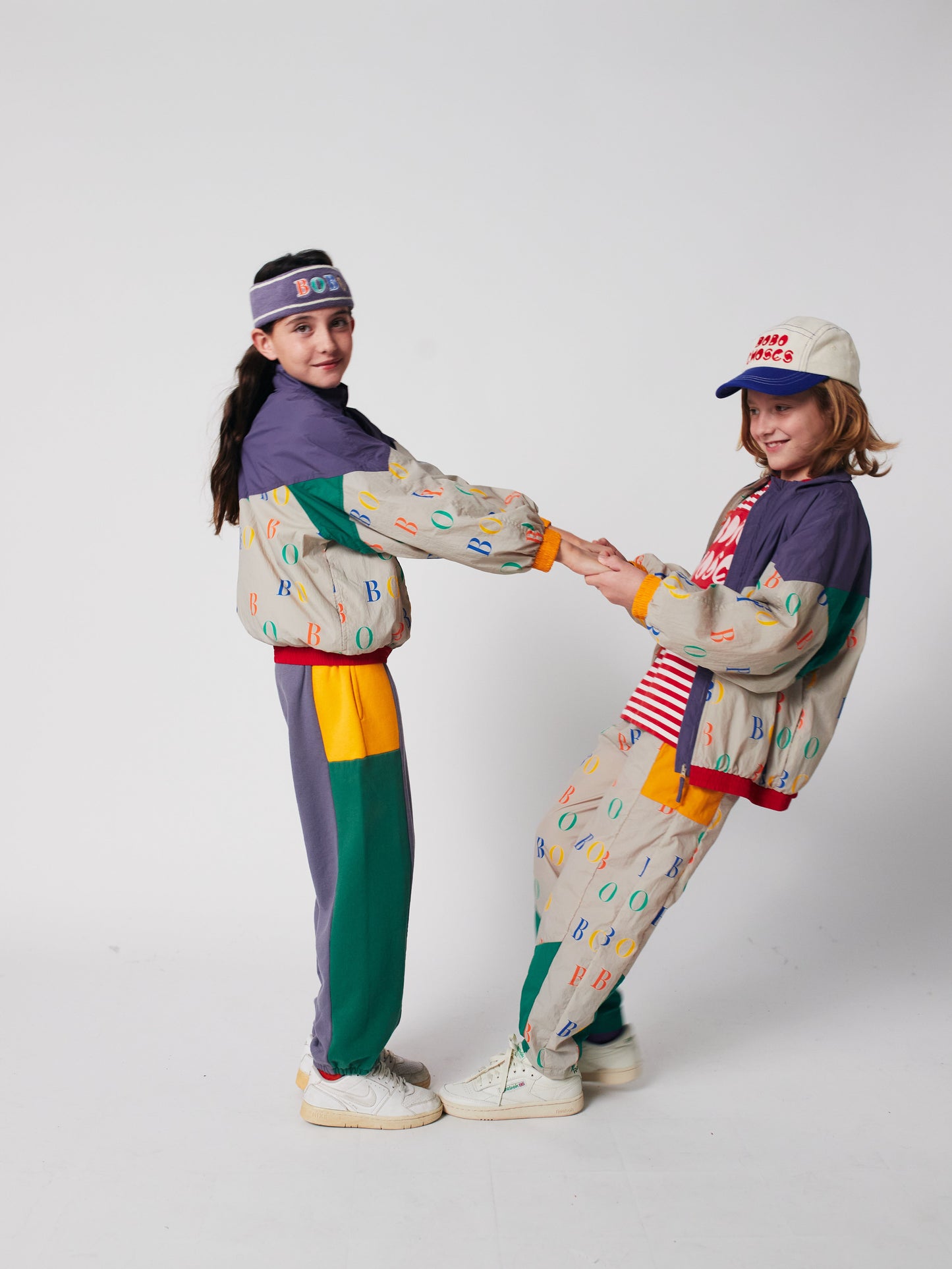 Multicolor Bobo all over tracksuit jacket