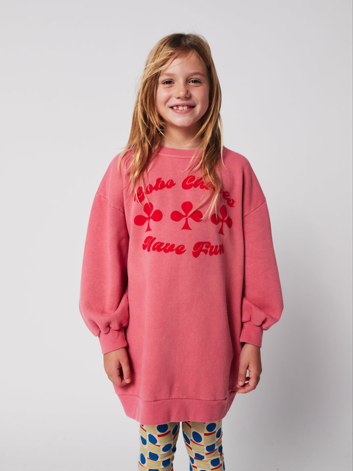 Have Fun sweatshirt dress