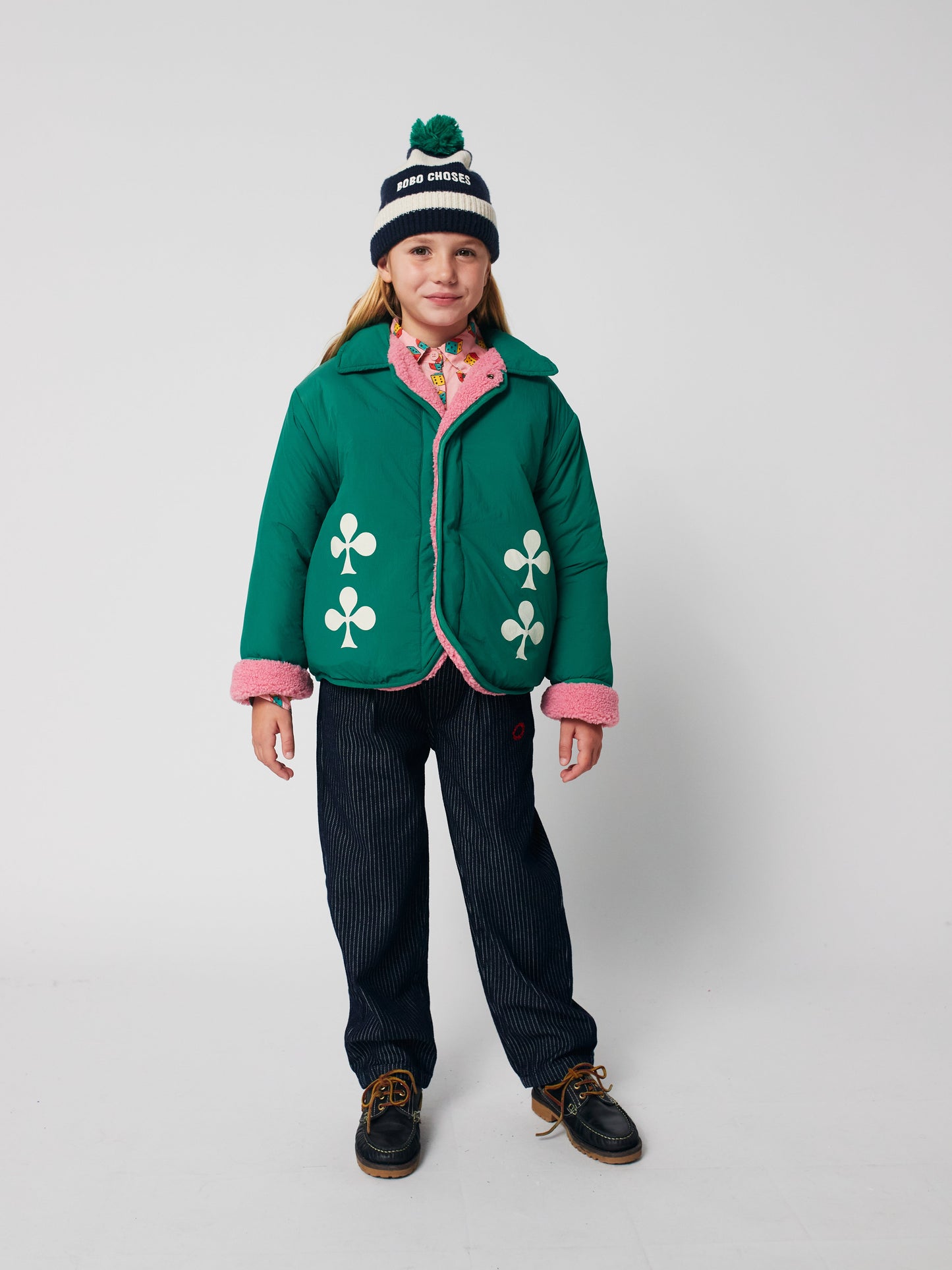 Clover reversible sheepskin jacket