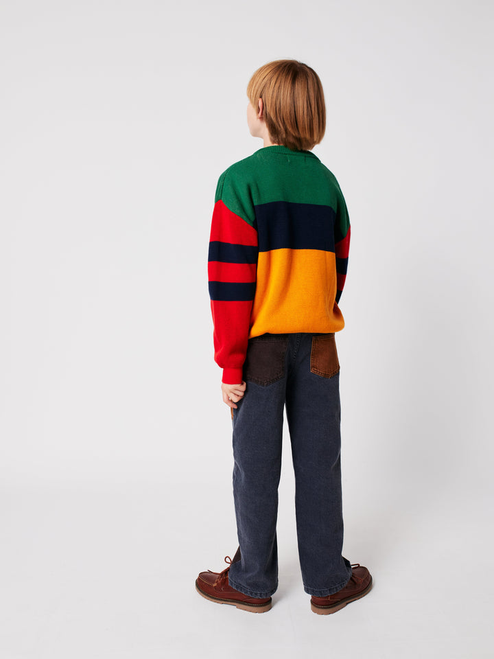 Bobo Choses color block knit