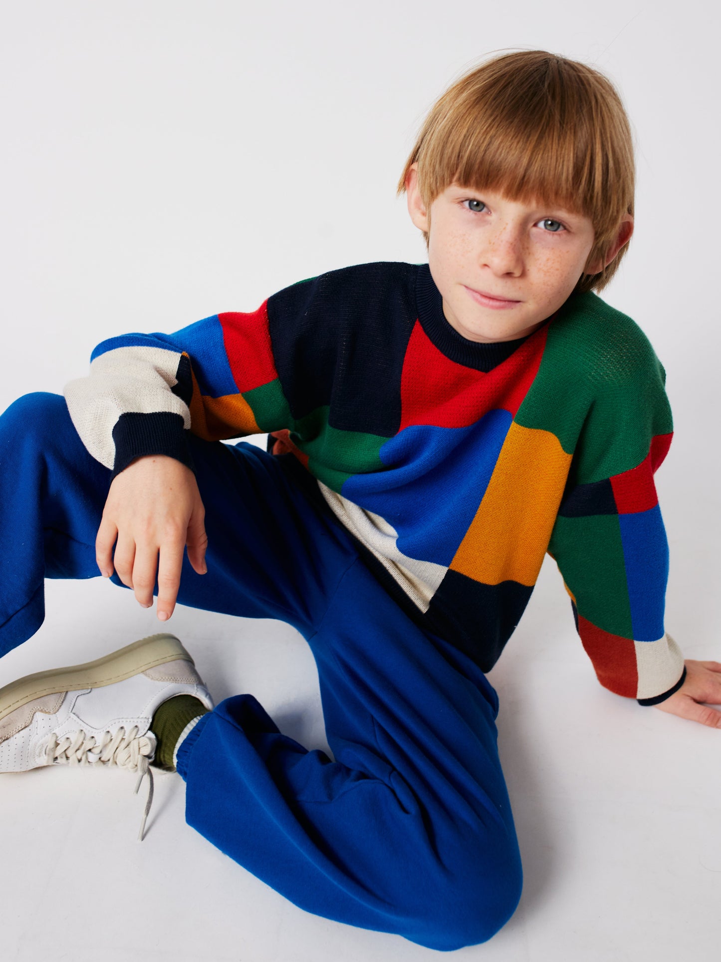 Multicolor Tiles jumper