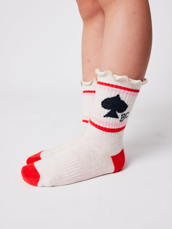 BC Spades short socks