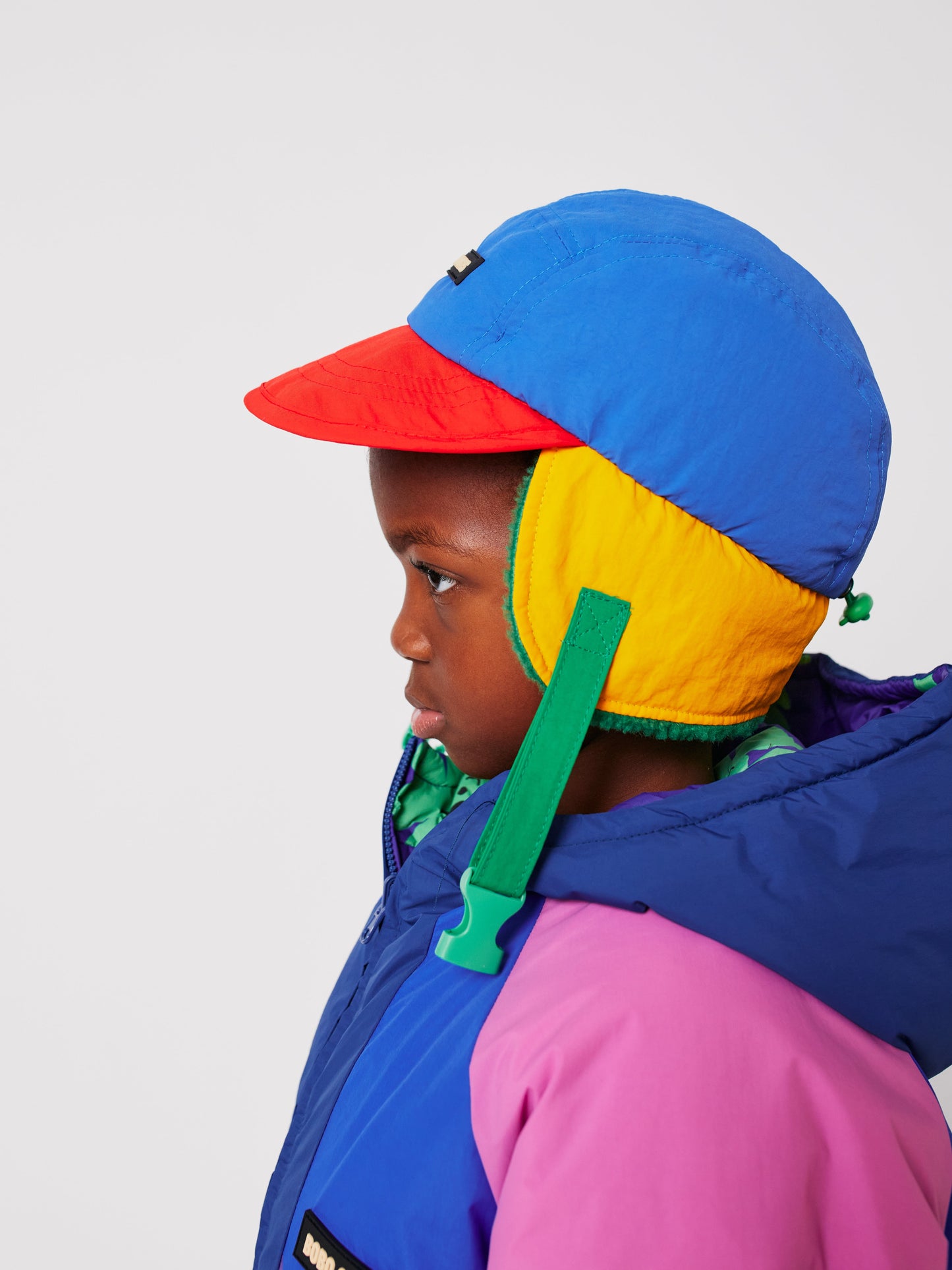 Bobo Choses カラーブロックウィンターキャップ