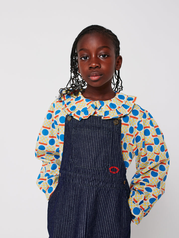 Tic Tac Toe denim dress