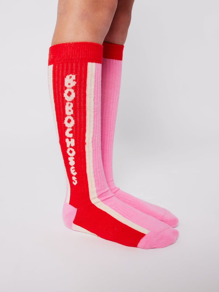 Tic Tac Toe extra long socks