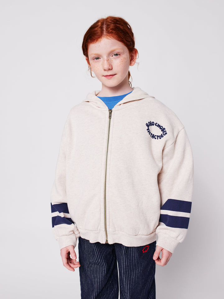 Tic Tac Toe zipped hoodie