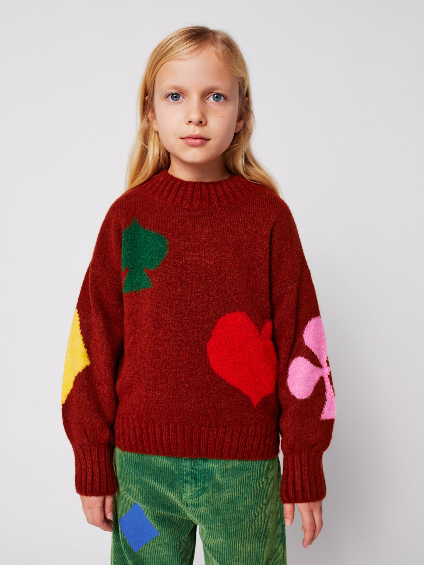 Bobo Joker jacquard turtle neck jumper