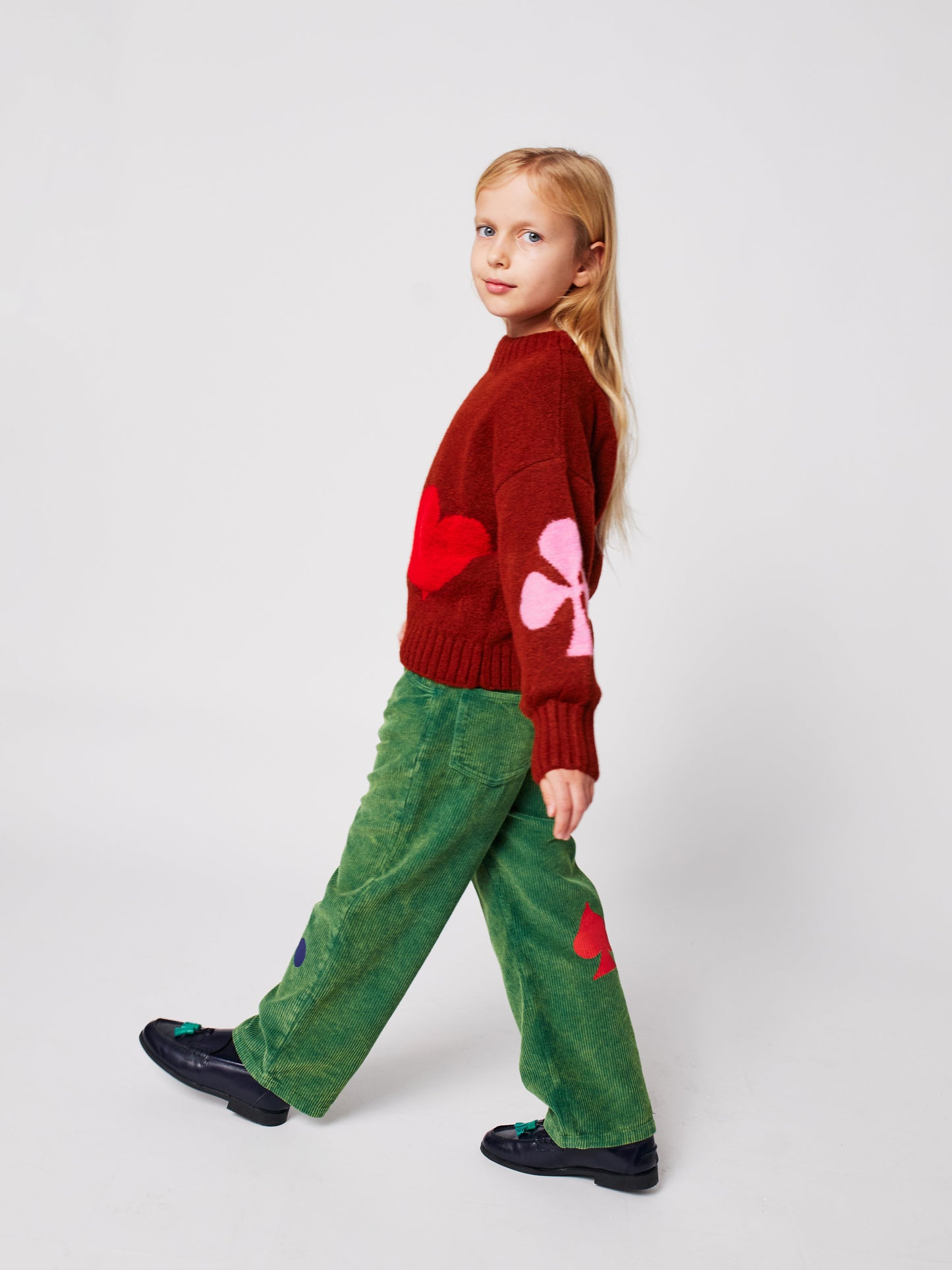 Bobo Joker jacquard turtle neck jumper