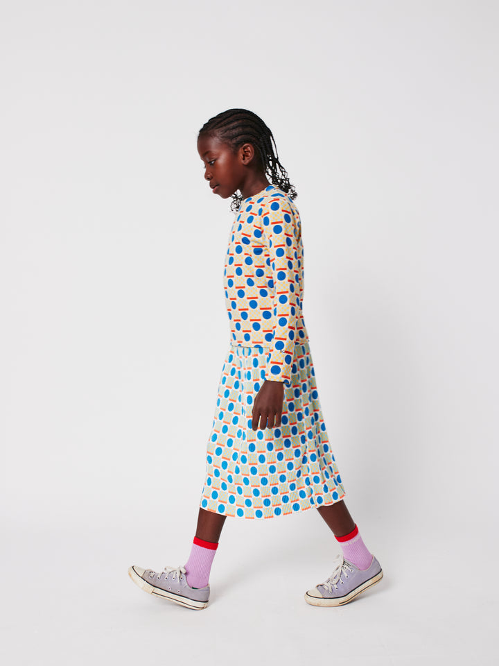 Geometric Scacs all over T-shirt