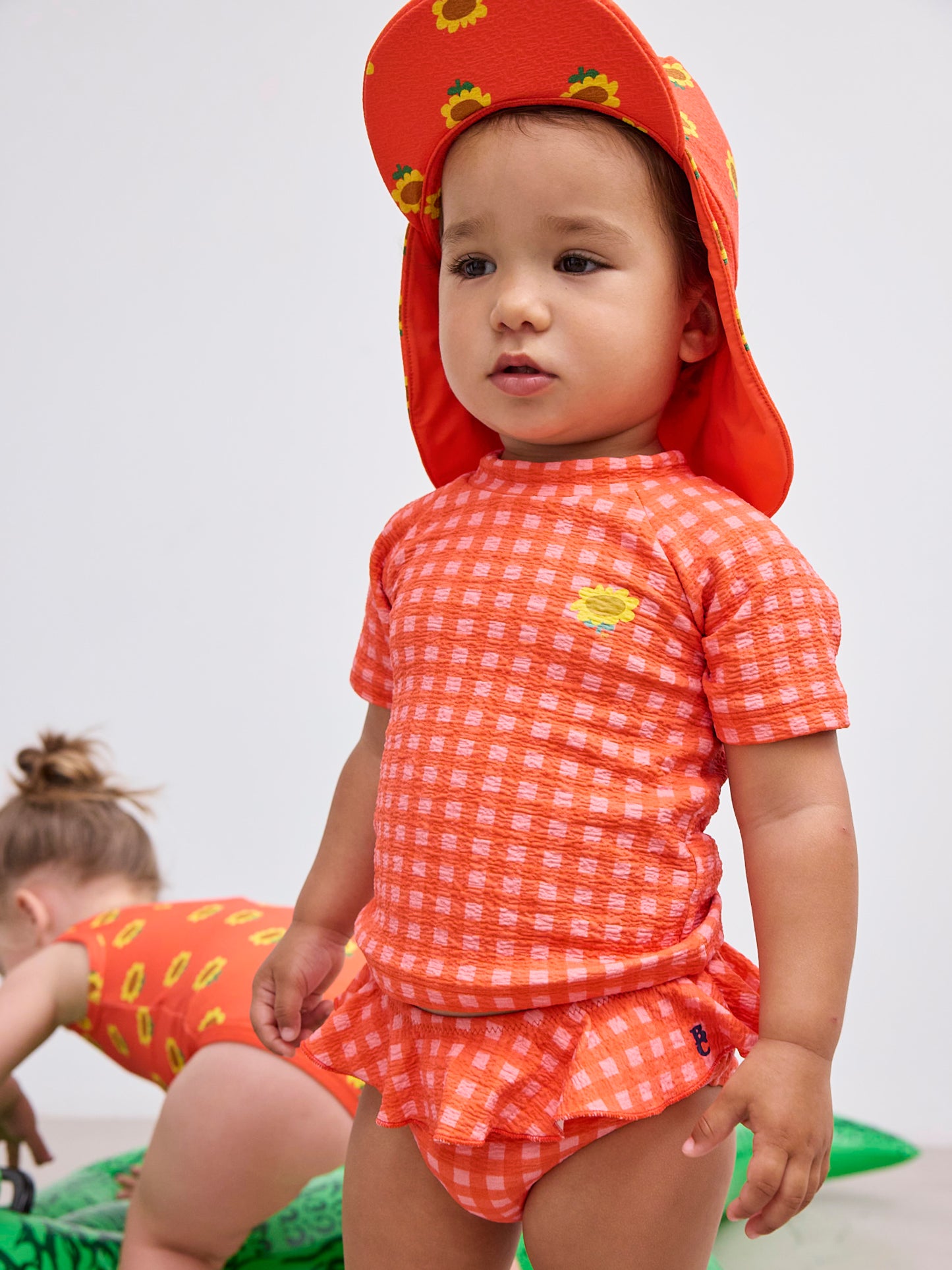 Vichy swim T shirt