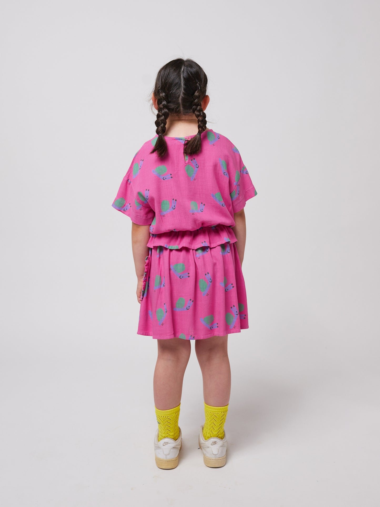Funny Snail all over woven blouse