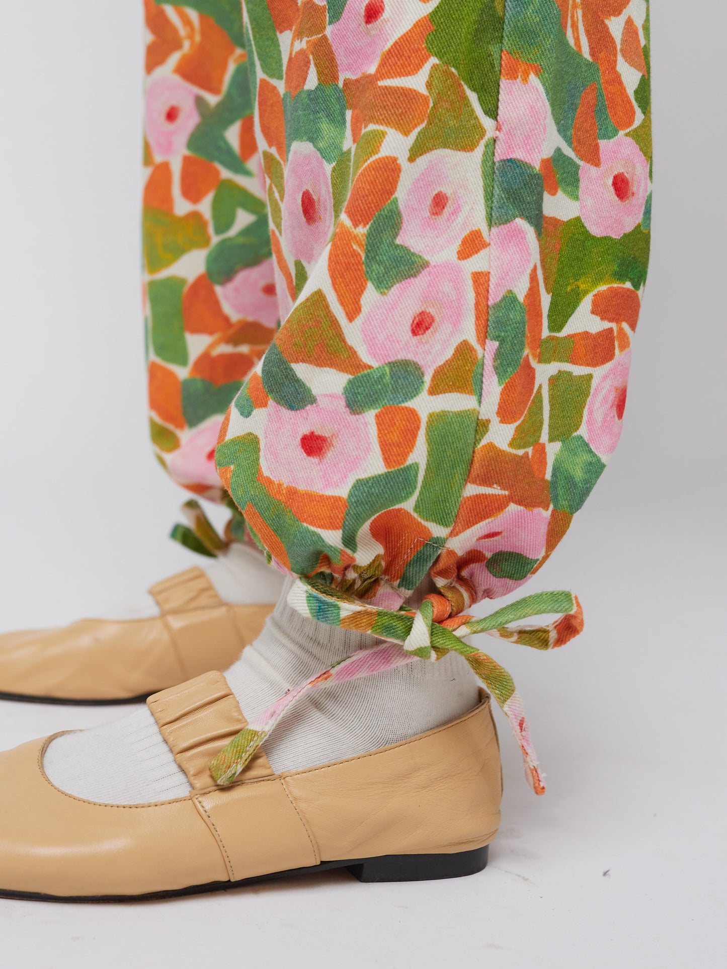 Floral print relaxed jumpsuit