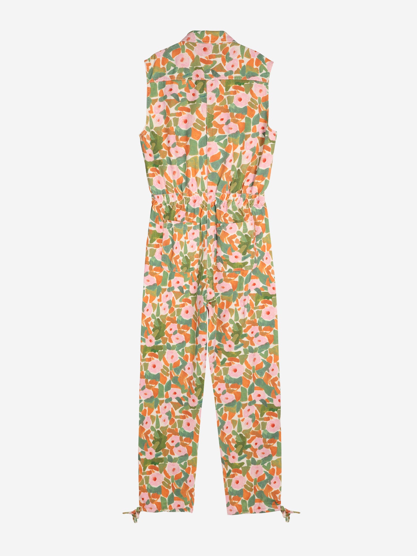 Floral print relaxed jumpsuit