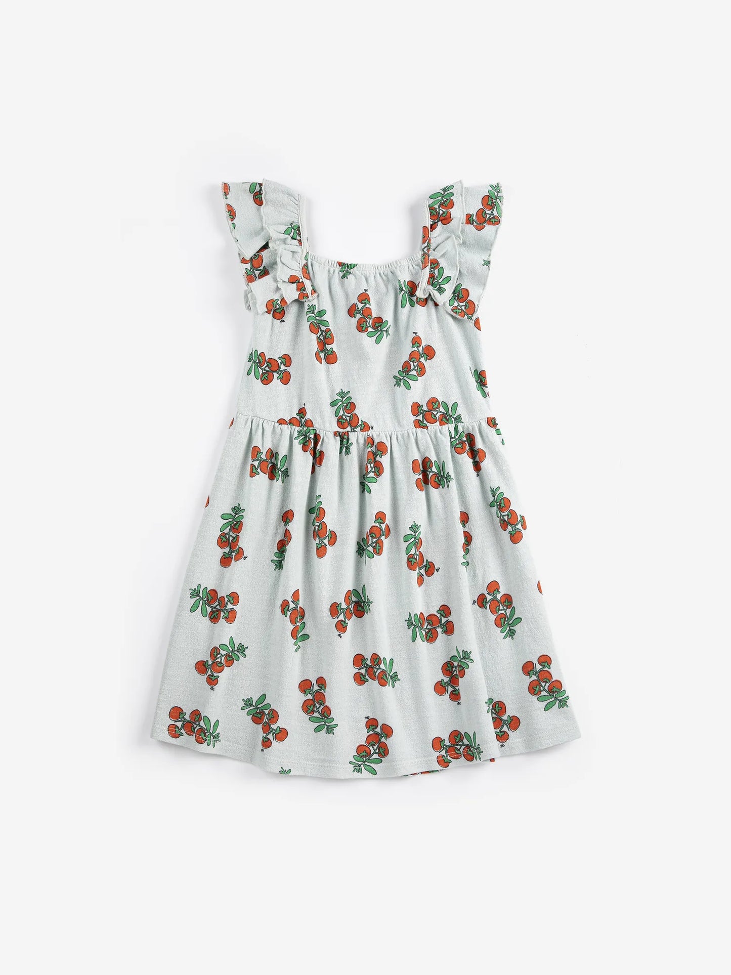 Juicy Tomatoes all over ruffled dress