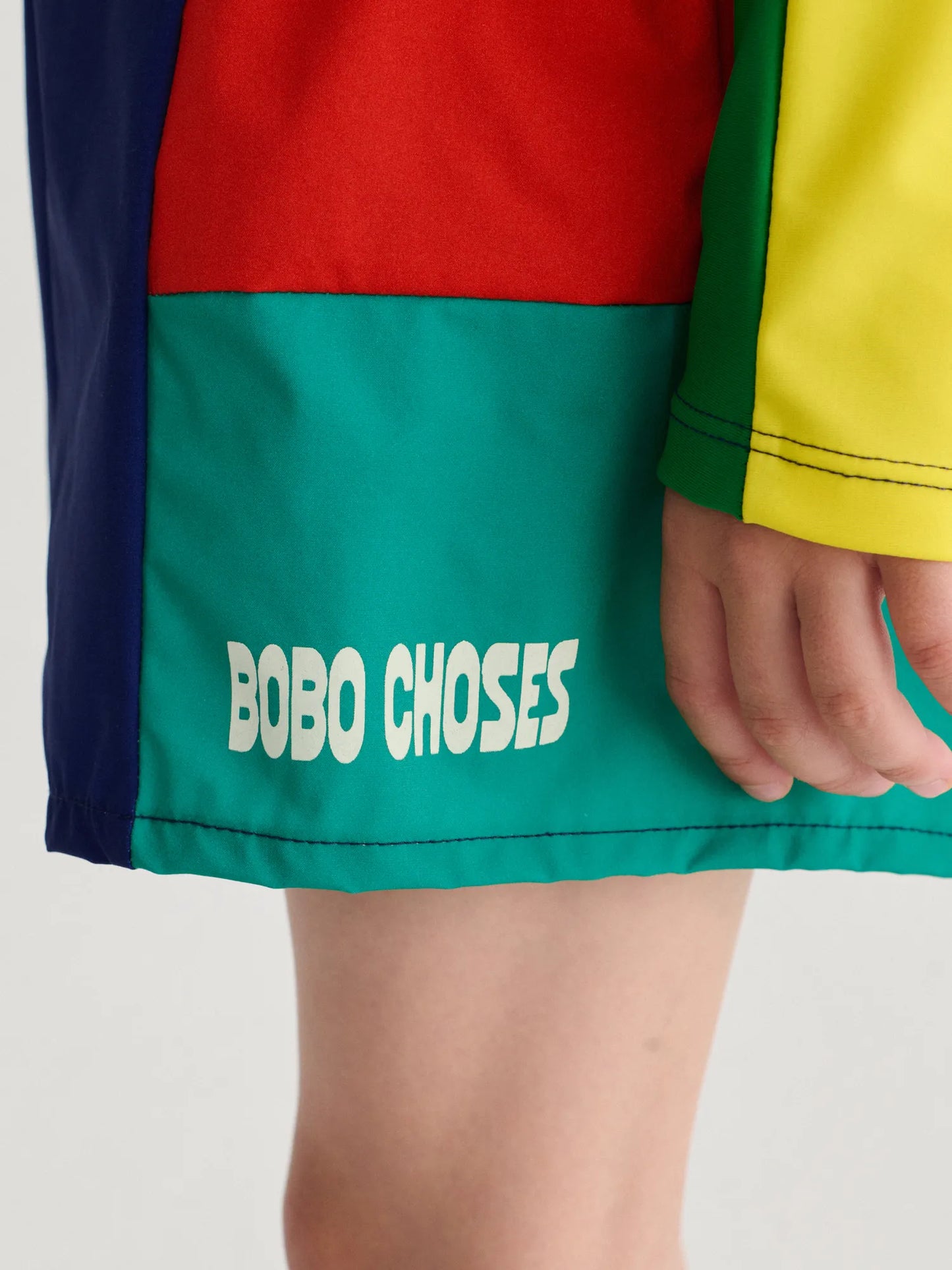 Bobo Choses color block swim trunks