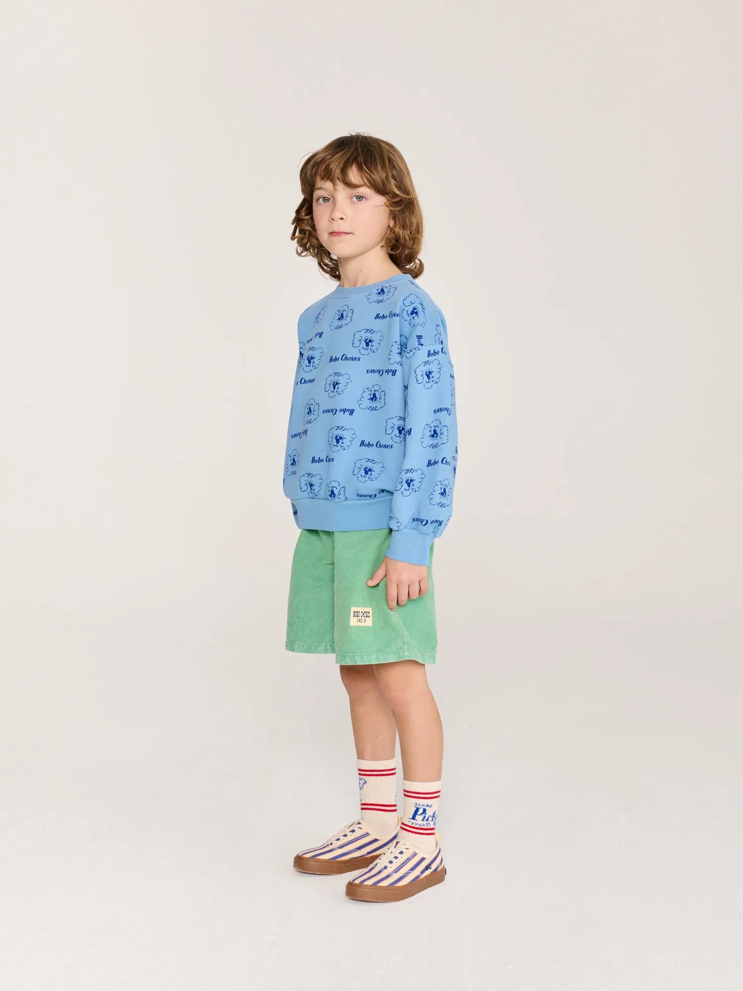 Pickles The Dog all over sweatshirt