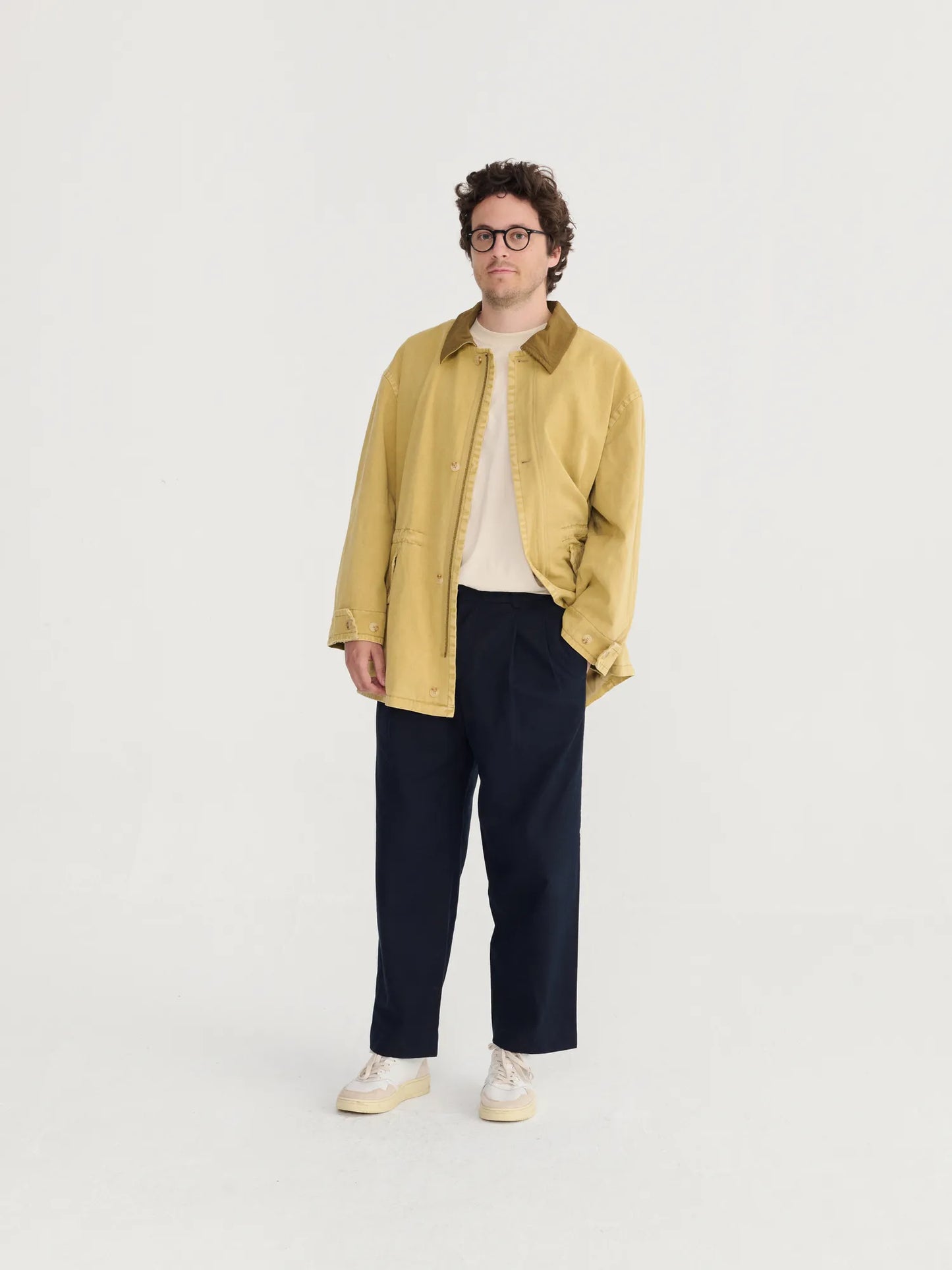 Washed cotton jacket