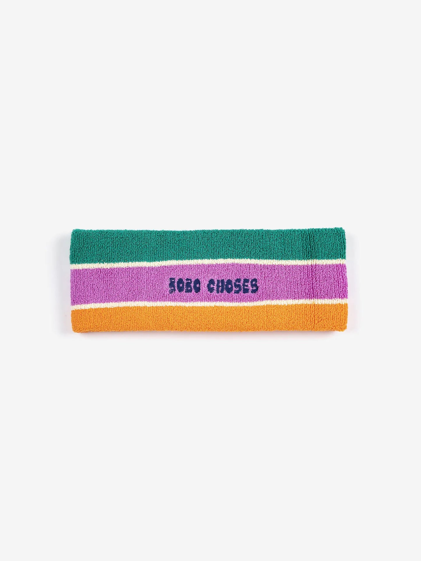 Bobo Choses Striped terry cloth headband