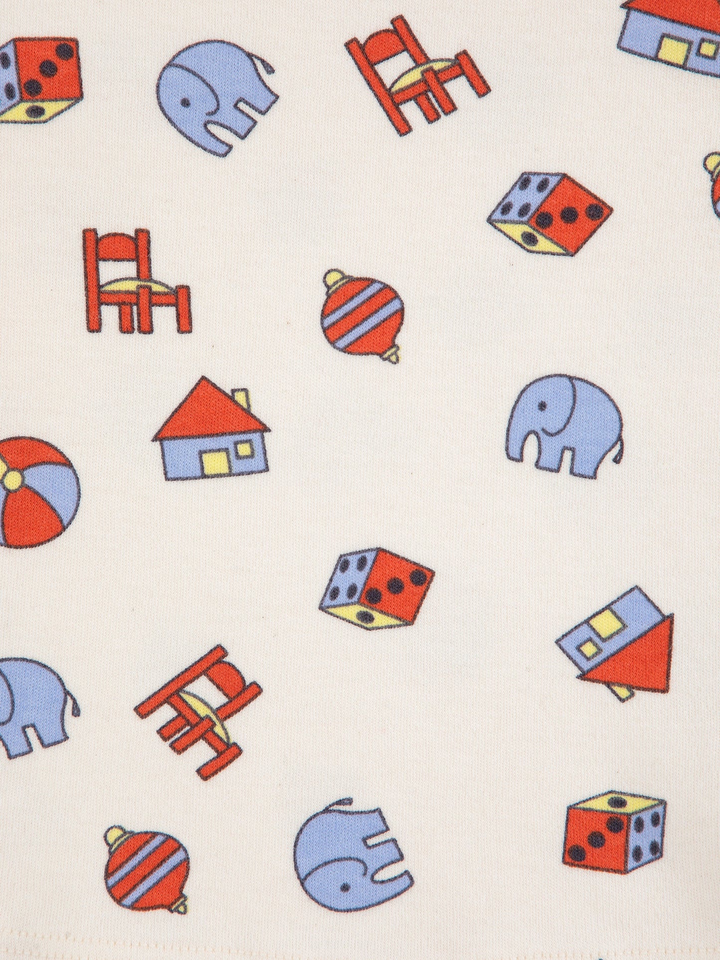 Toys all over collar T-shirt