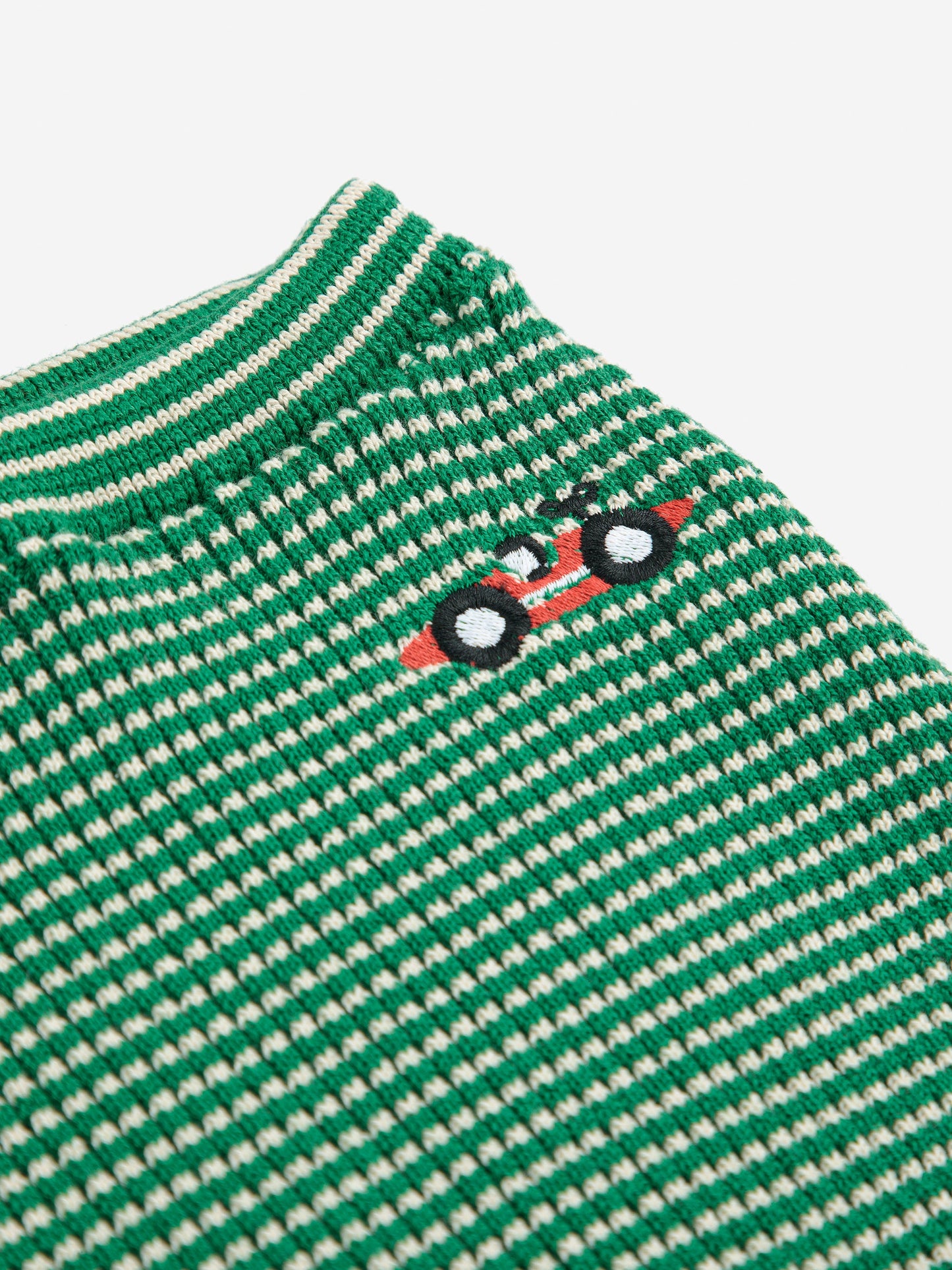 Race Car knitted footed leggings