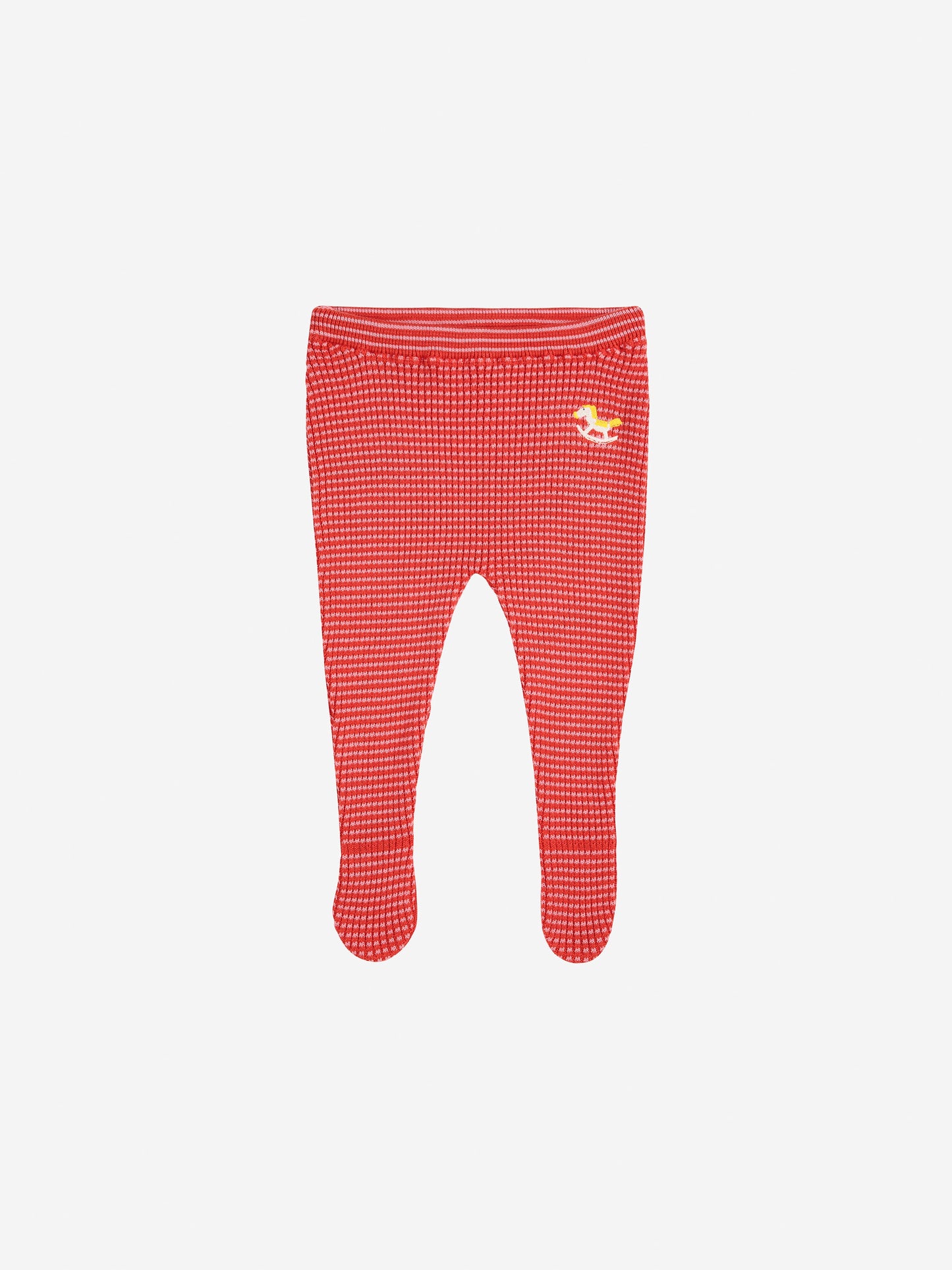 Rocking Horse knitted footed leggings