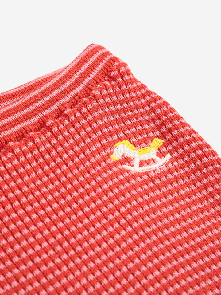 Rocking Horse knitted footed leggings