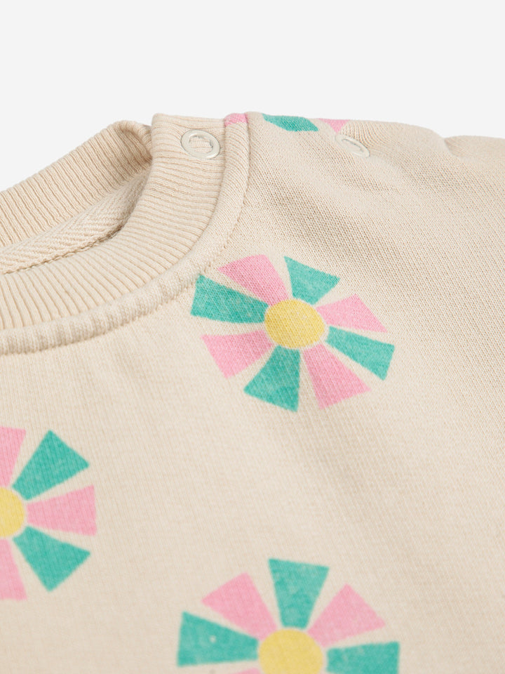 Kaleidoscope all over sweatshirt