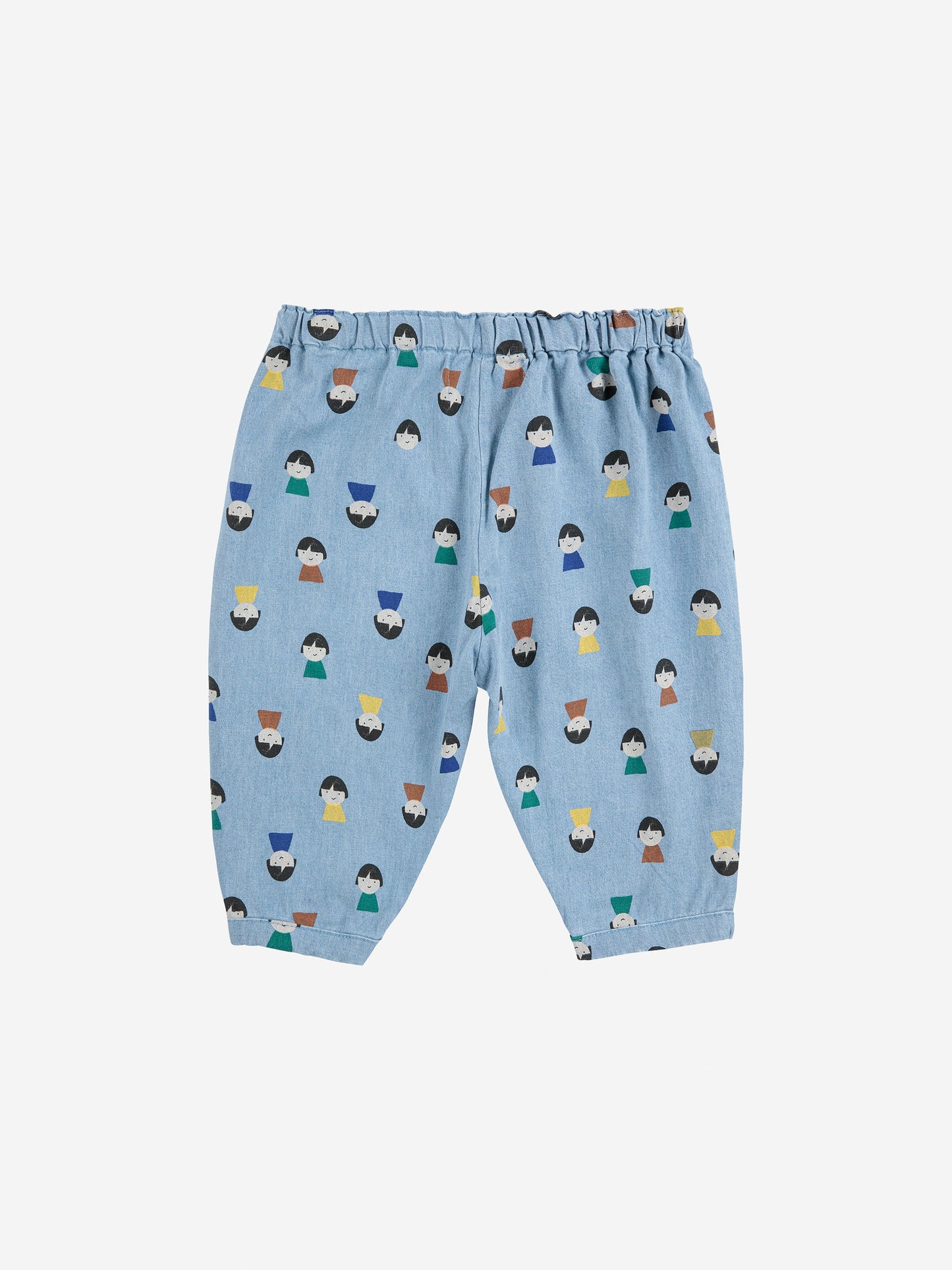 Game Pawns all over light denim pants