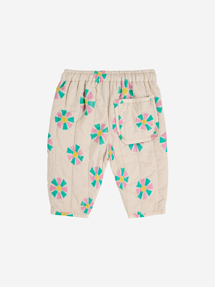 Kaleidoscope all over quilted pants