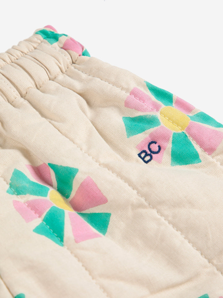 Kaleidoscope all over quilted pants