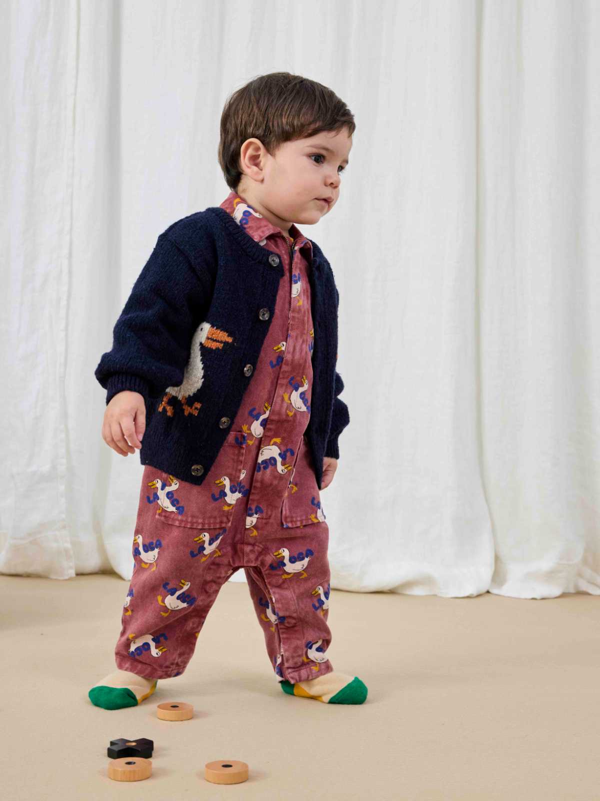 La Oca all over woven overall