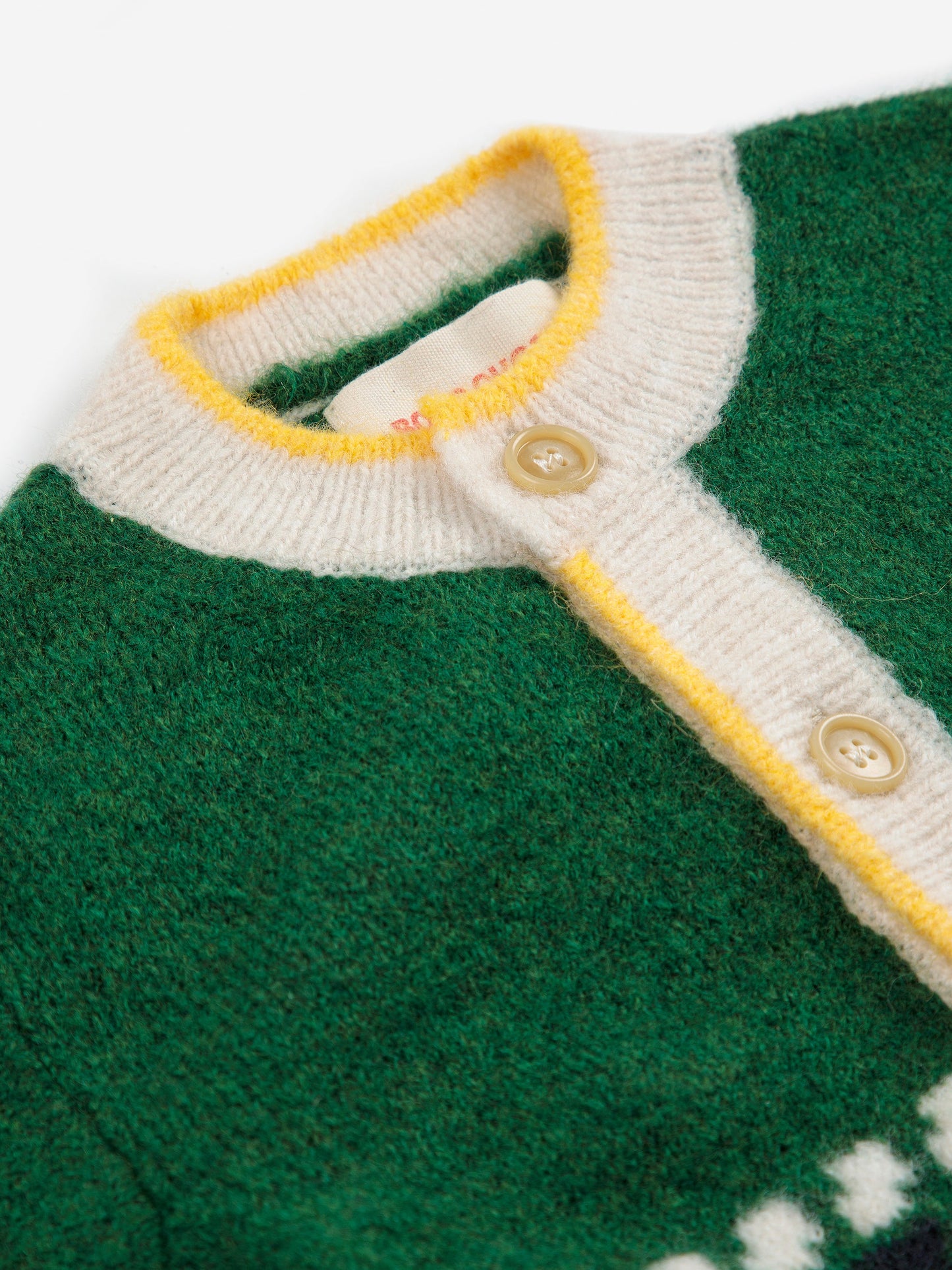 Kaleidoscope jacquard cardigan