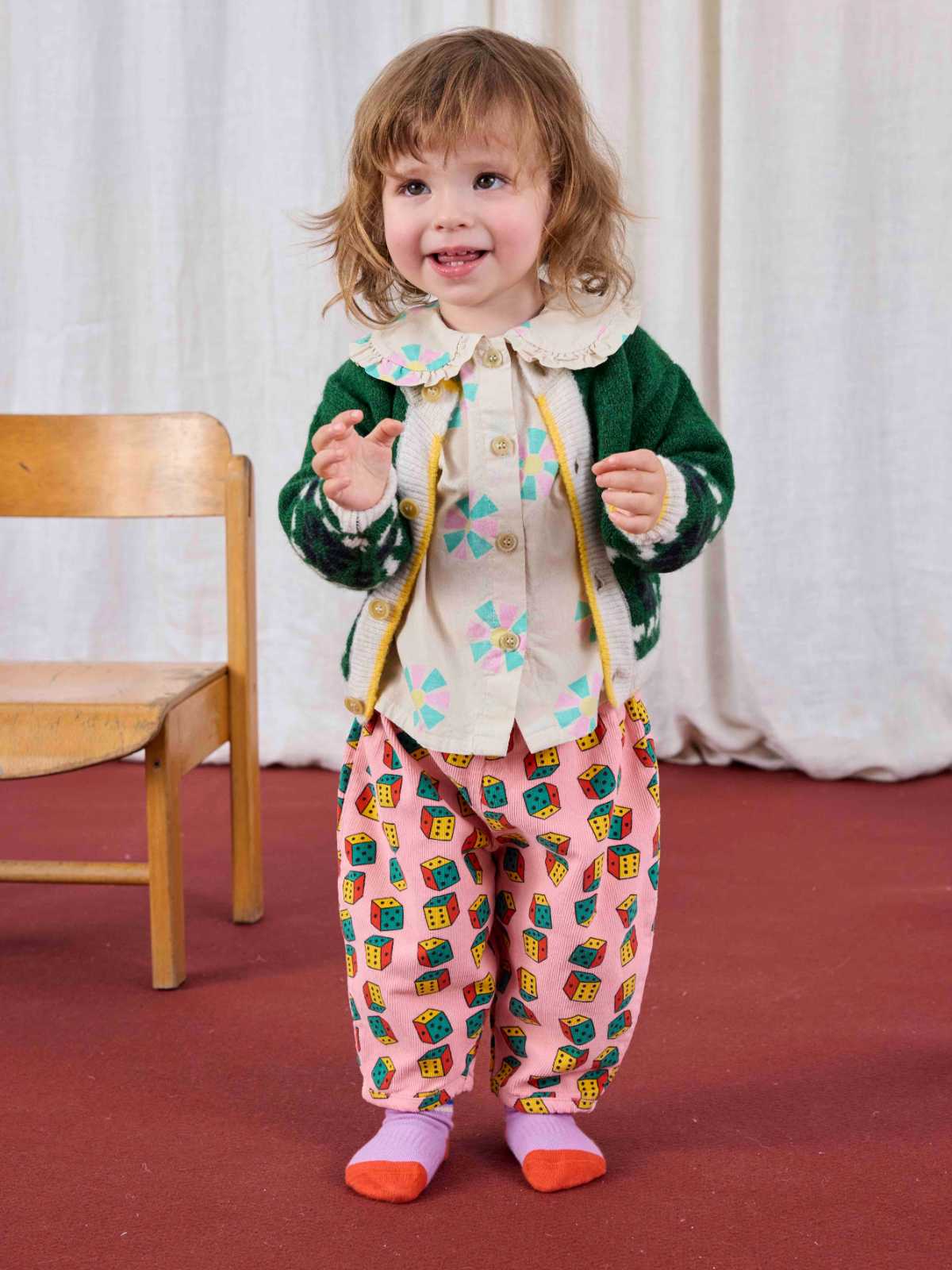 Kaleidoscope all over blouse